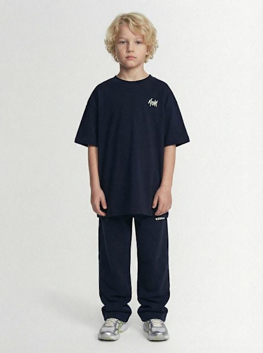 Kiddin: Logo cotton t-shirt