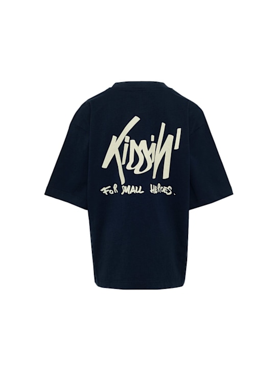 Kiddin: Logo cotton t-shirt