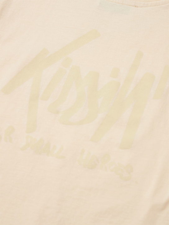 Kiddin: Logo cotton t-shirt