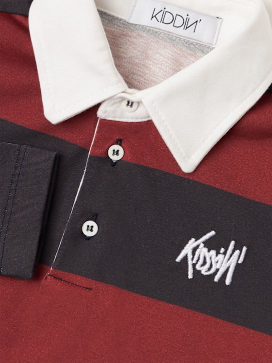 Kiddin: Polo in cotone a righe