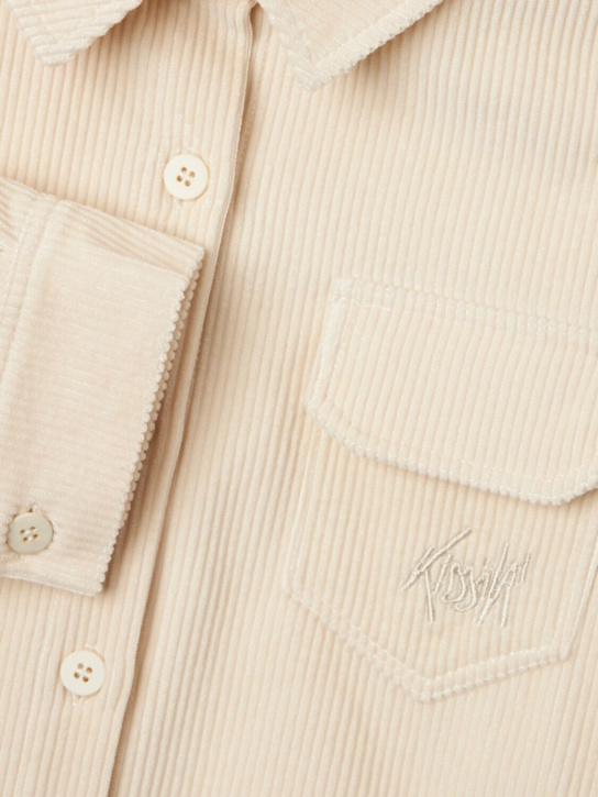 Kiddin: Velvet overshirt
