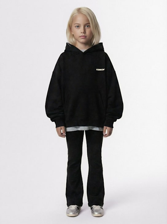 Kiddin: Stretch cotton flared leggings