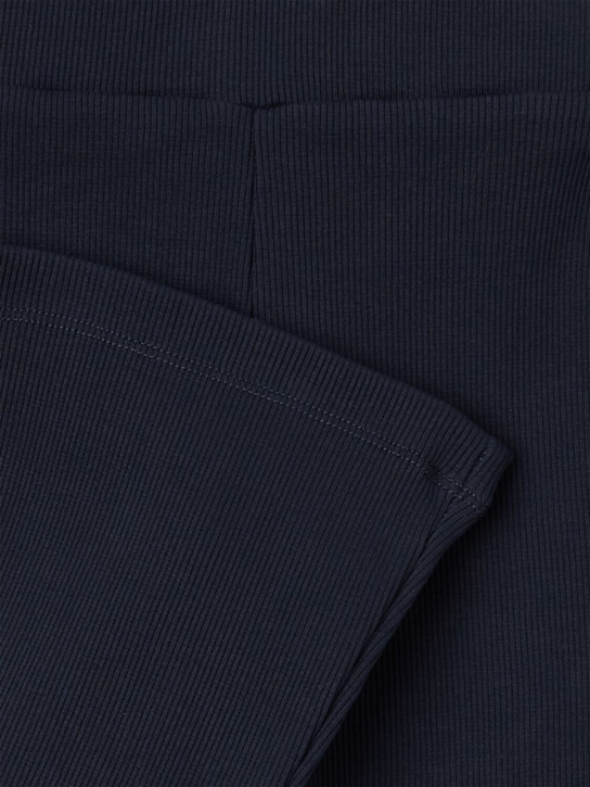 Kiddin: Stretch cotton flared leggings