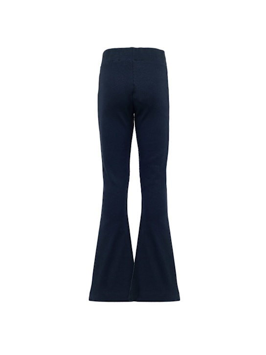 Kiddin: Stretch cotton flared leggings