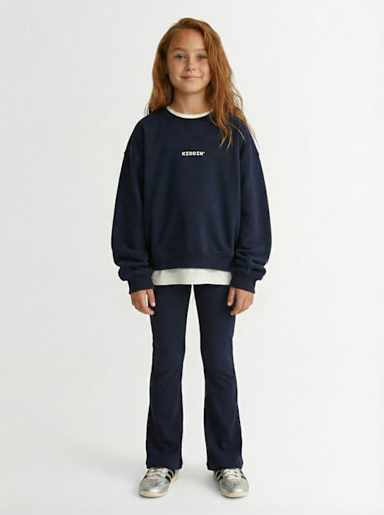 Kiddin - Stretch cotton flared leggings