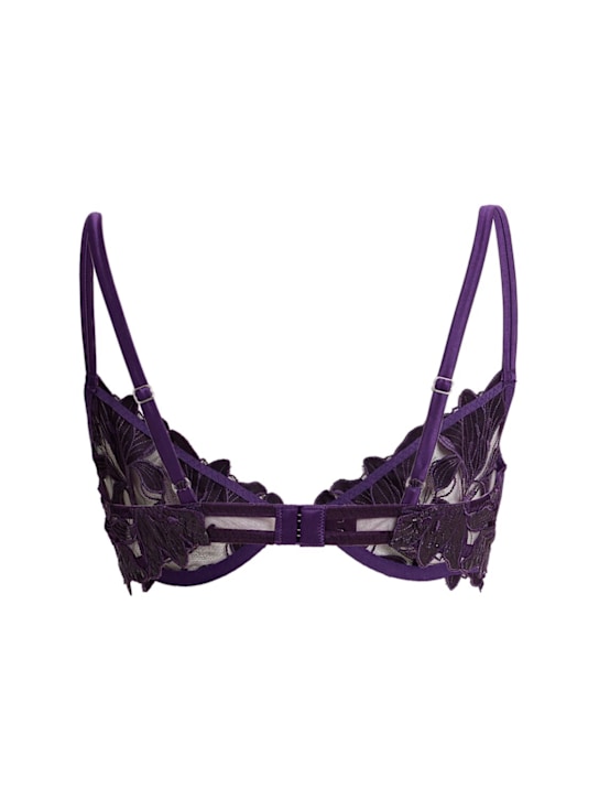 Fleur Du Mal - Soutien-gorge brodé à armature Lily
