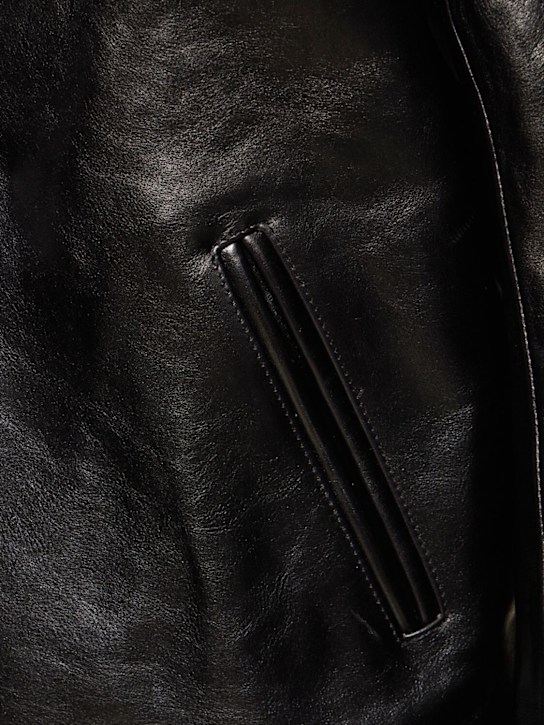 Our Legacy: Bomberjacke aus Leder