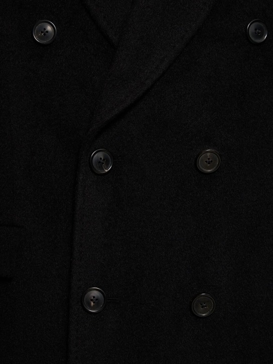 Our Legacy: Zweireihiger Mantel aus Mohairmischung