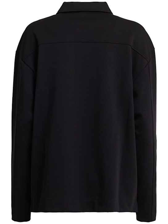 SOTF: Long sleeve cotton blend polo