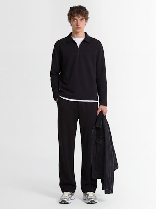 SOTF - Long sleeve cotton blend polo