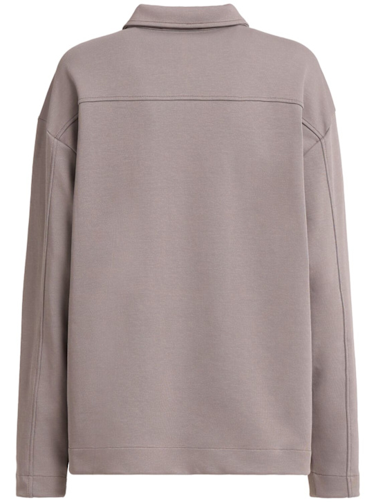 SOTF: Long sleeve cotton blend polo