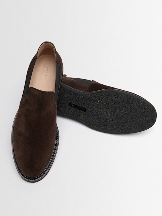 The Row: Parker Suede Loafers