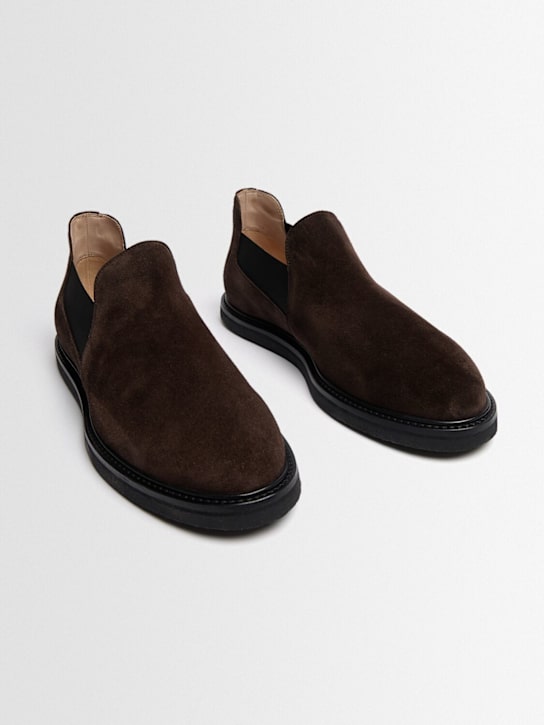 The Row - Parker Suede Loafers