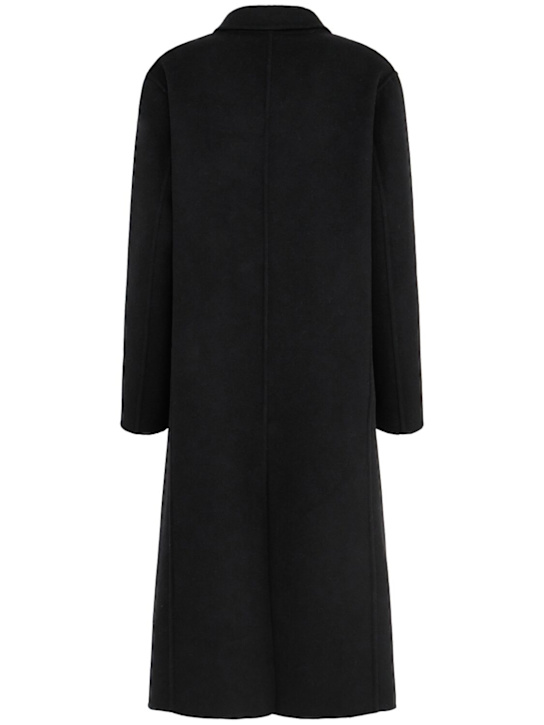 Annagreta: Double-breasted Coat Bianca in Wool Blend