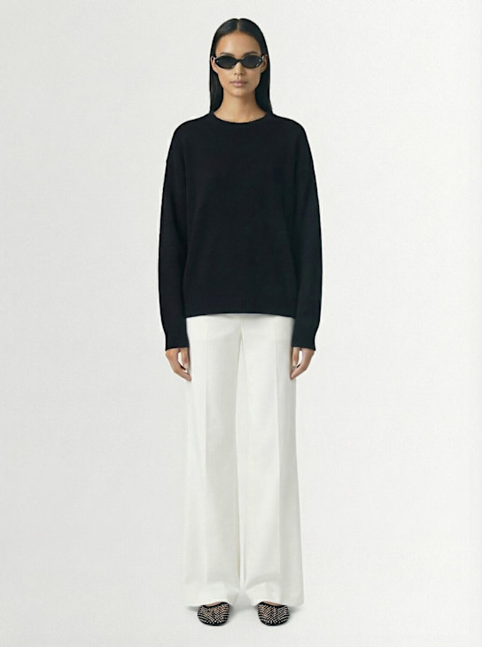 1929 - Crew Neck Hermitage Sweater in Eco-Cashmere