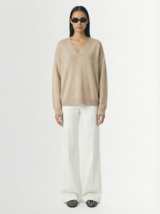 1929: Zefiro V-neck Eco-cashmere Sweater