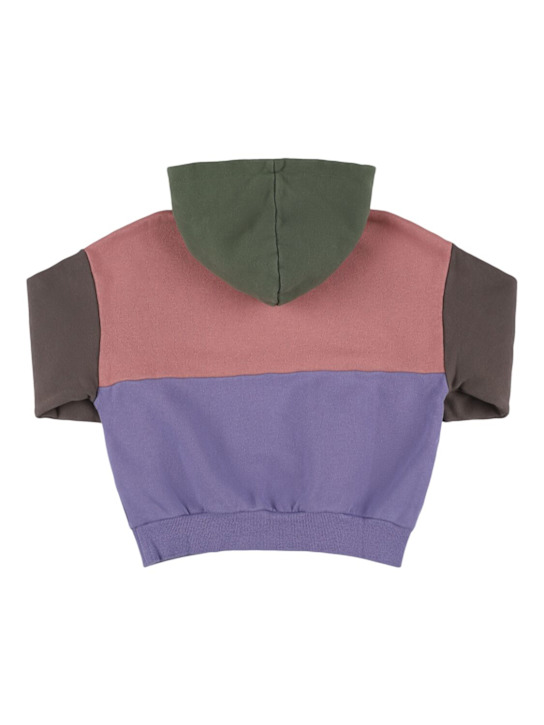 Jellymallow: Felpa in cotone con cappuccio