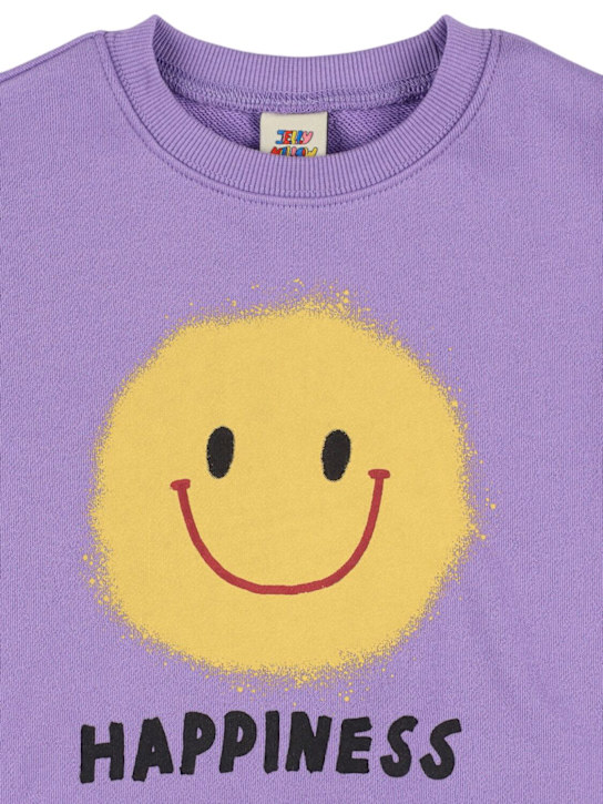 Jellymallow: Sweat-shirt en coton imprimé