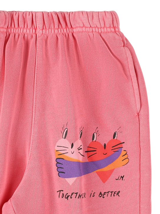 Jellymallow - Cotton sweatpants with logo
