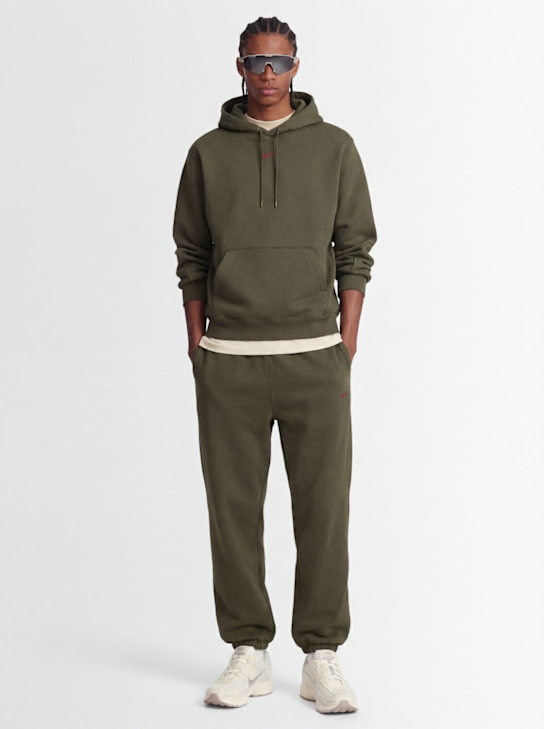 Nike - Pantalon droit en mélange de coton Nocta