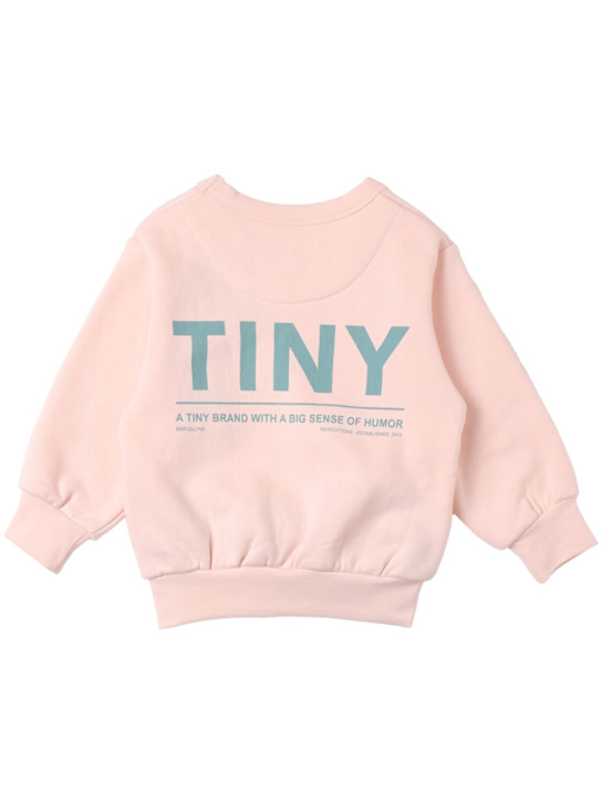 Tiny Cottons: Sweat-shirt en coton biologique imprimé