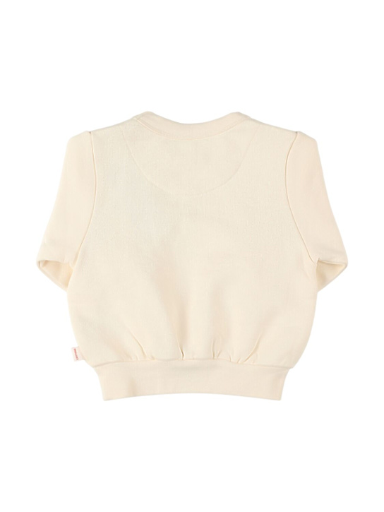 Tiny Cottons: Sweat-shirt en coton biologique imprimé