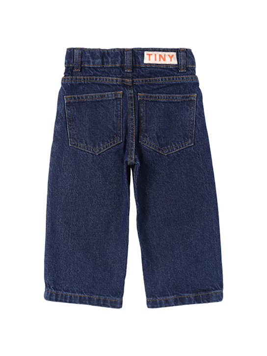 Tiny Cottons: Jeans aus Baumwolldenim mit Stickerei