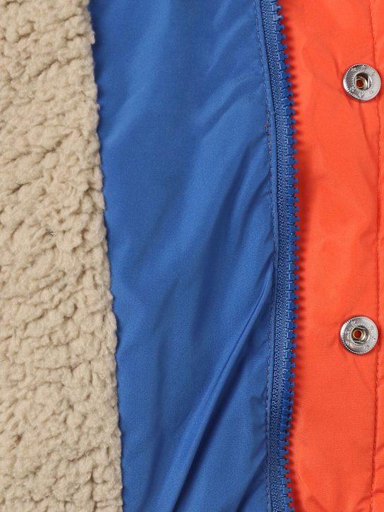 Tiny Cottons: Giacca imbottita color block