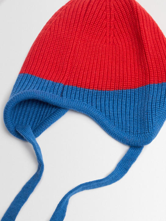 Tiny Cottons: Color block wool blend hat