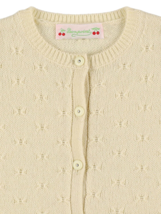 Bonpoint - Wool & alpaca knit cardigan