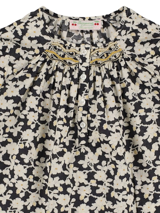 Bonpoint - Chemise en coton imprimé floral