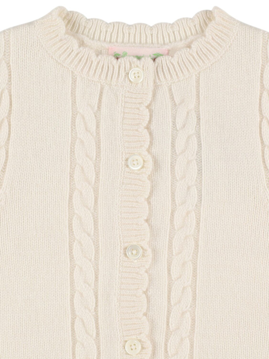 Bonpoint: Wool blend knit vest