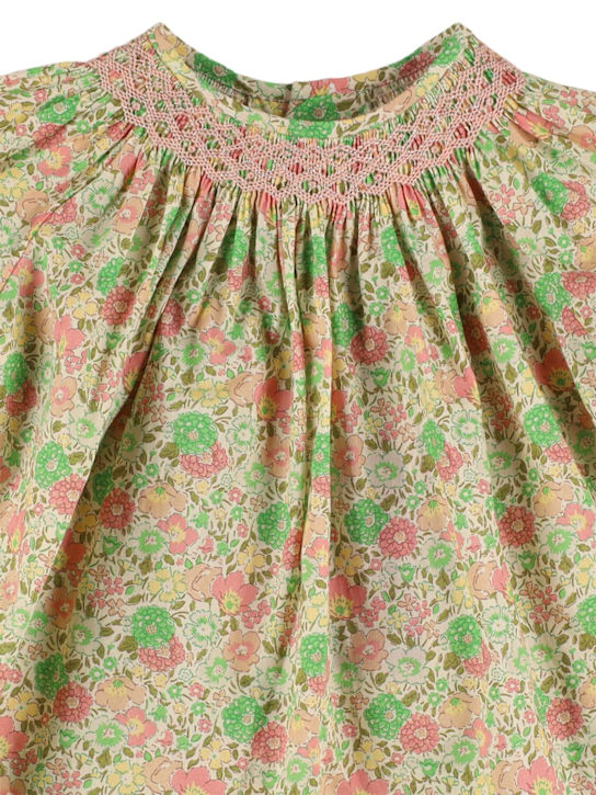 Bonpoint - Chemise en coton imprimé floral