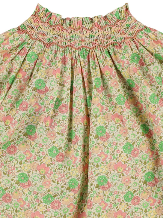 Bonpoint - Chemise en coton imprimé floral