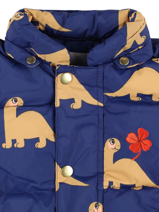 Mini Rodini - Gepolsterte Jacke aus Polymischung mit Druck