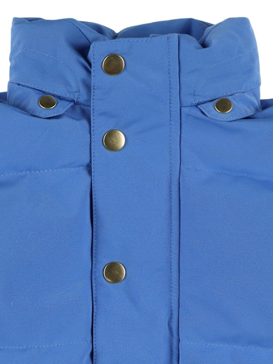 Mini Rodini: Hooded poly puffer jacket