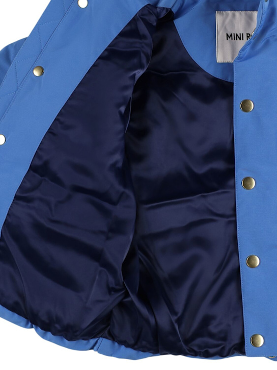 Mini Rodini: Hooded poly puffer jacket