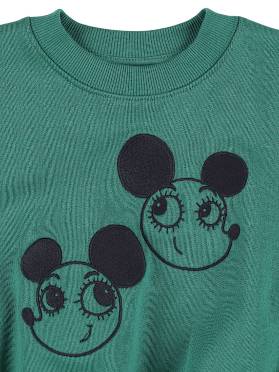 Mini Rodini - Sweat-shirt en coton biologique imprimé