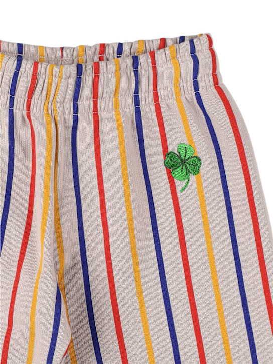 Mini Rodini: Striped organic cotton sweatpants