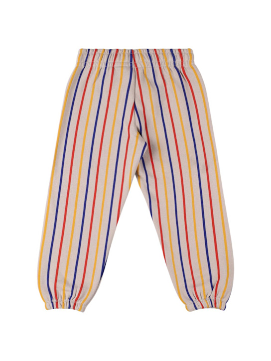 Mini Rodini: Striped organic cotton sweatpants