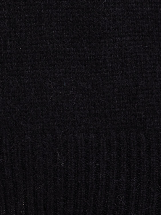 Seven Gauge: Alpaca blend knit crewneck sweater