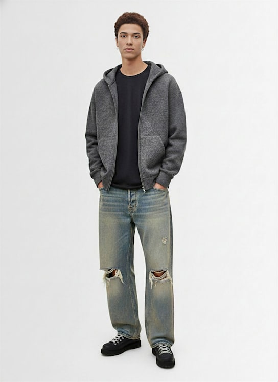 Lc23 - Sweatshirt à capuche en polyester