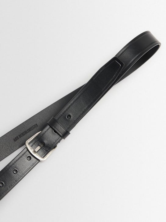 Ann Demeulemeester: 25mm breiter Ledergürtel „Willow“