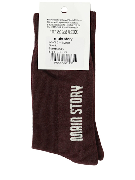 Main Story - Chaussettes longues en coton mélangé