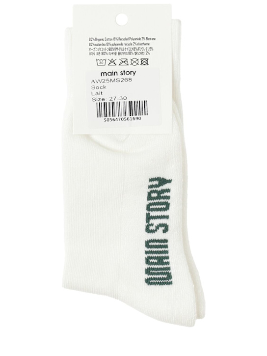 Main Story - Chaussettes longues en coton mélangé