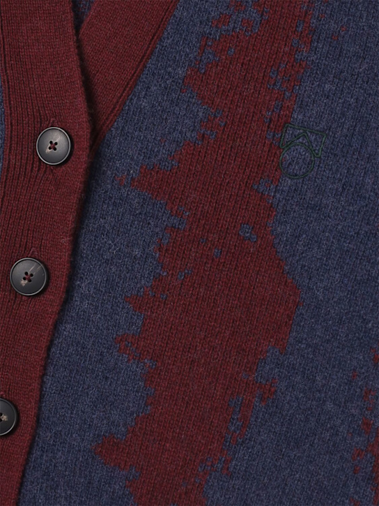 Main Story - Cardigan en maille de laine mélangée