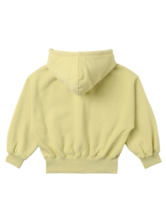 Main Story: Sudadera de algodón orgánico bordado con capucha