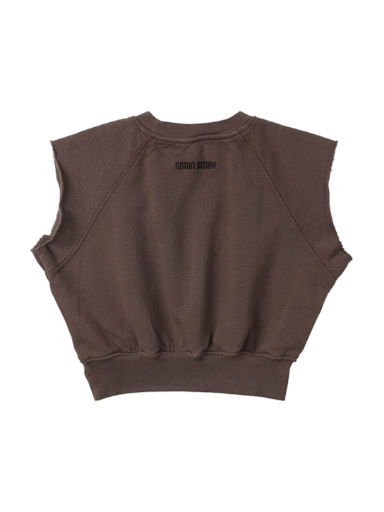 Main Story: Pull sans manches en maille