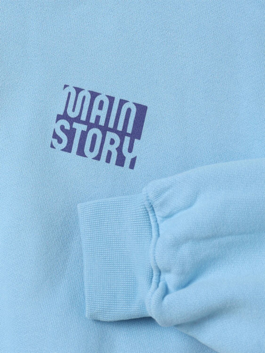 Main Story: Felpa in cotone organico con cappuccio