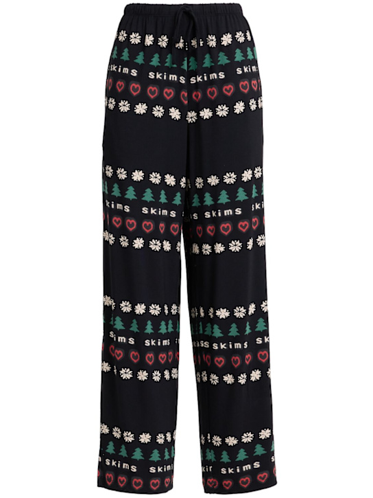 SKIMS - Modal blend Henley top & pants sleep set